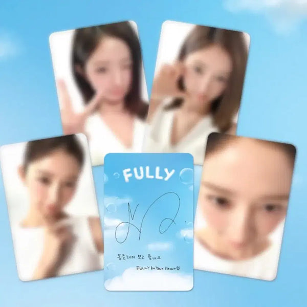 [BUNJANG] IVE Rei 4 Photocard Bundle Set / (미개봉-바로안전결제)아이브 레이 4장 일괄 포카 풀리