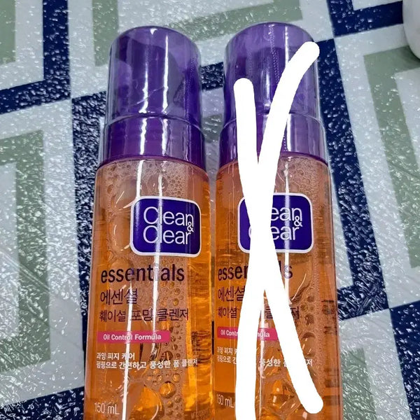 [BUNJANG] Clean & Clear Essential Foaming Cleanser 150ml / 클린앤클리어 에센셜 훼이셜 포밍 클렌저 150ml 1개