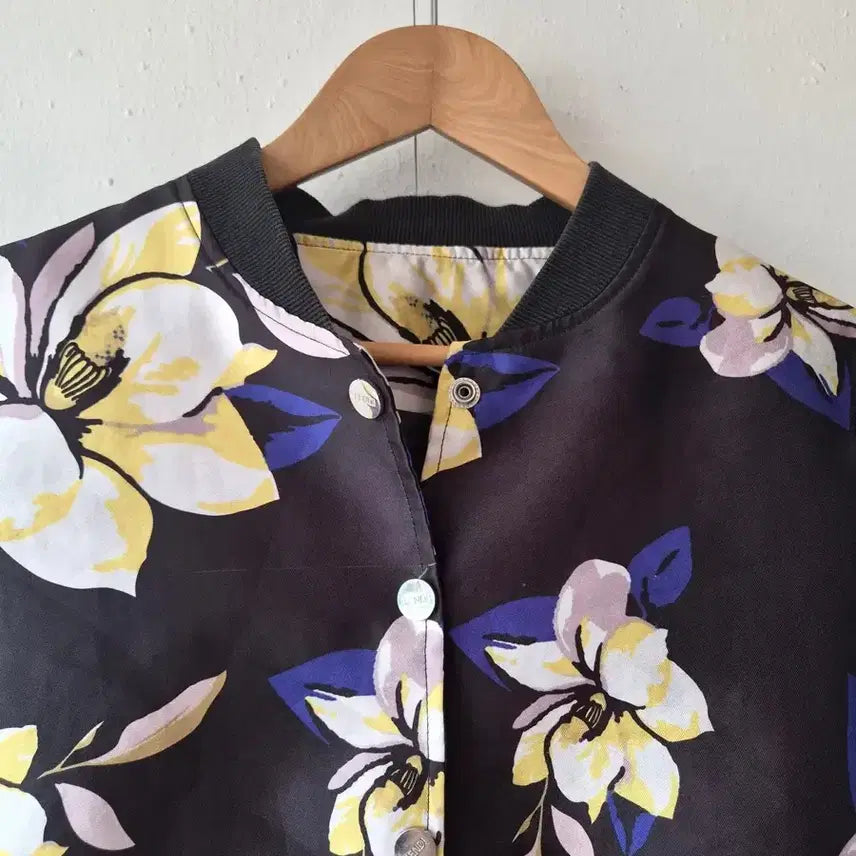 [BUNJANG] Fendi Flower Blouson Jumper M / Fendi펜디플라워블루종점퍼M사이즈
