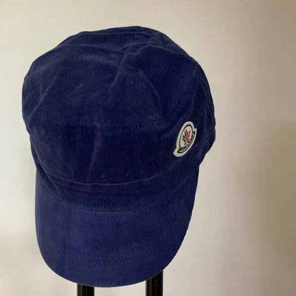 [BUNJANG] Moncler Corduroy Ball Cap Navy / 몽클레어 코듀로이 볼캡 네이비