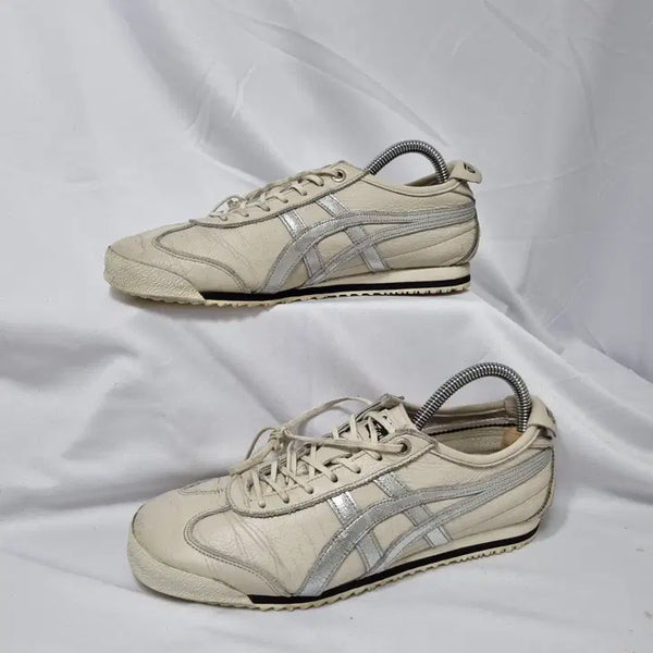 [BUNJANG] DooHa Vintage Onitsuka Tiger Mexico 66 SD Sneakers Birch Silver / 두하빈티지 240 오니츠카 타이거 멕시코 66 sd 스니커즈 버치 실버