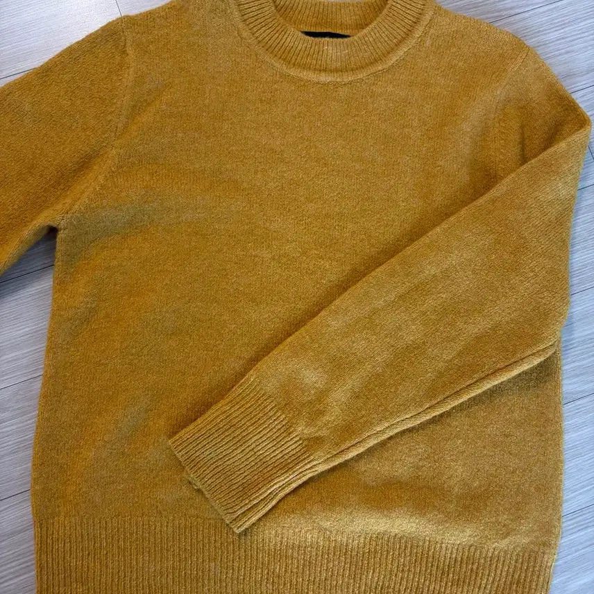 [BUNJANG] Mustard Knit Sweater / 머스타드색 니트 스웨터 에이블리 무신사 니트