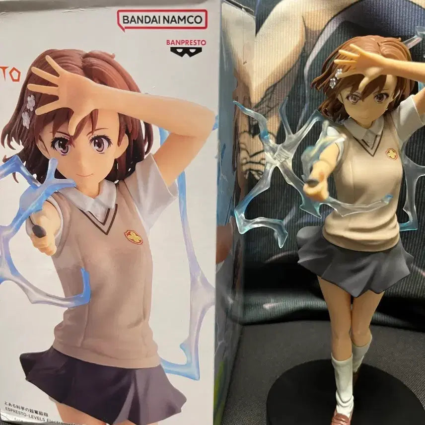 [BUNJANG] Banpresto Misaka Mikoto PVC Figure (Opened) / 최저가 (개봉)반프레스토 미사카미코토 피규어