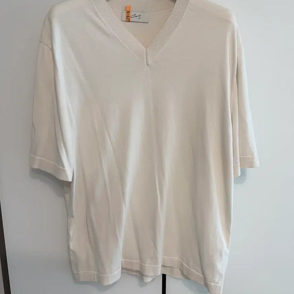 [BUNJANG] COS Atelier V-Neck T-Shirt (Size M) / [M/100] COS 아뜰리에 V넥 티셔츠