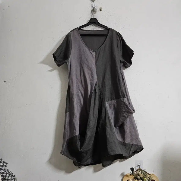 [BUNJANG] 100% Patchwork Dress / 마100%패치워크  원피스