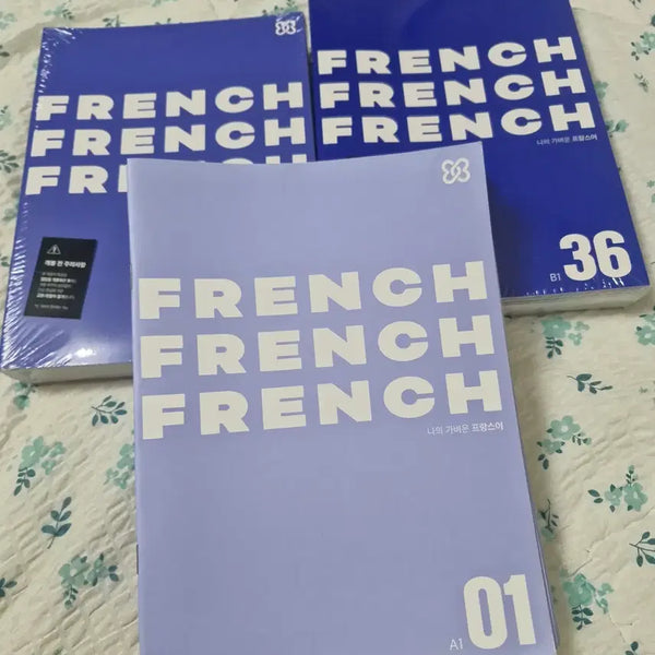 [BUNJANG] Light French Language Workbook A1-B1 / 가벼운 학습지 프랑스어 A1-B1