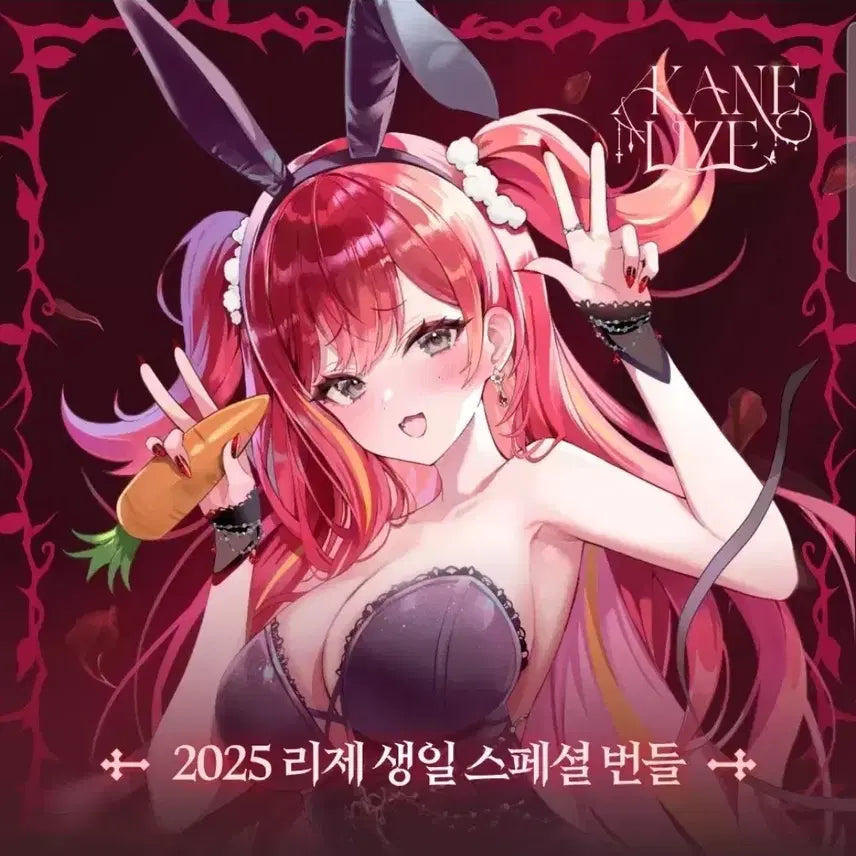 [BUNJANG] Stellive Akane Rize 2025 Birthday Special Bundle (Sealed) / 스텔라이브 2025 아카네리제 생일 굿즈 스페셜 번들