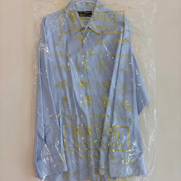 [BUNJANG] STU Starry Blue Shirt One Size / stu / 스타이블루 셔츠 / one size