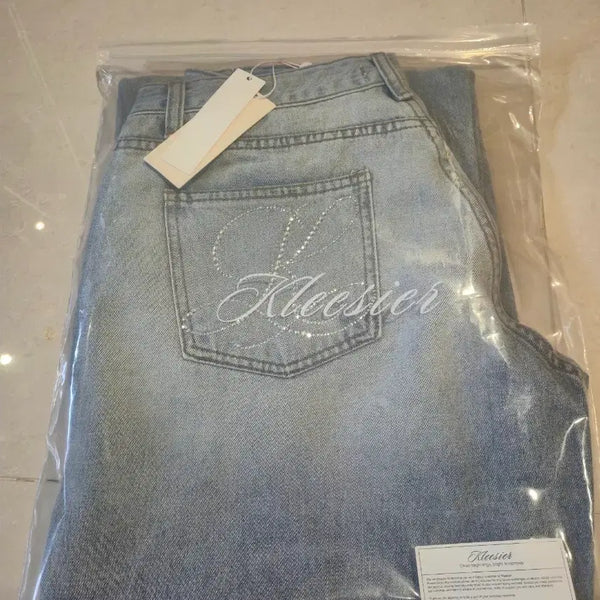 [BUNJANG] Clishier Straight Jeans Light Blue L / 클리시어 청바지 straight jeans light blue L 새거