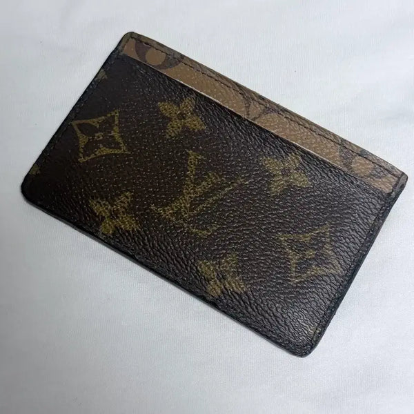 [BUNJANG] Louis Vuitton Monogram Reverse Card Holder / 루이비통 모노그램 리버스 카드지갑