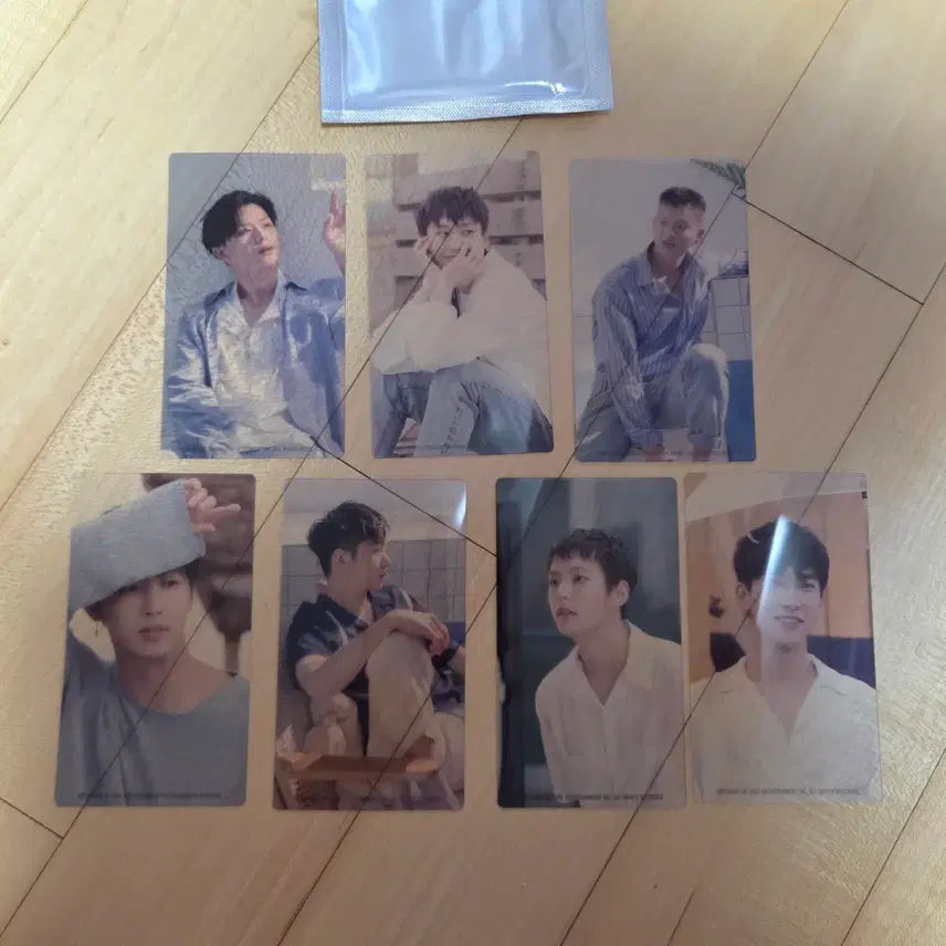[BUNJANG] BTOB MelT Transparent Photocard / 비투비 멜지트 투명 포카 투명포토카드 팝니다