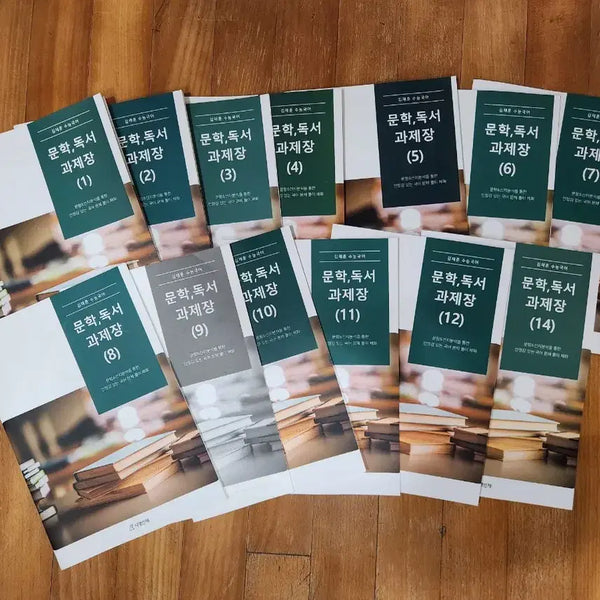 [BUNJANG] 2027 Kim Jae-hoon Korean Language Study Material Set (13 Volumes) / 2027 시대인재 국어 김재훈t 과제장(13권)