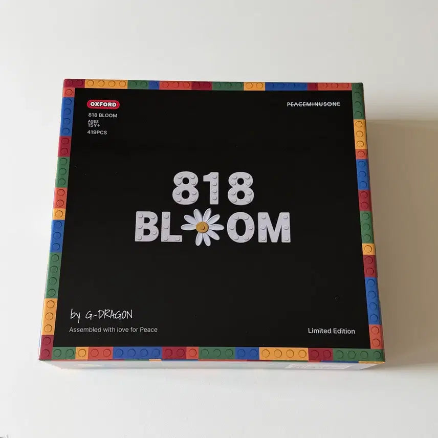 [BUNJANG] Oxford PIMAWON G-Dragon Daisy Blocks (818 Bloom) / 옥스포드 피마원 지디 데이지 블록(818 bloom)