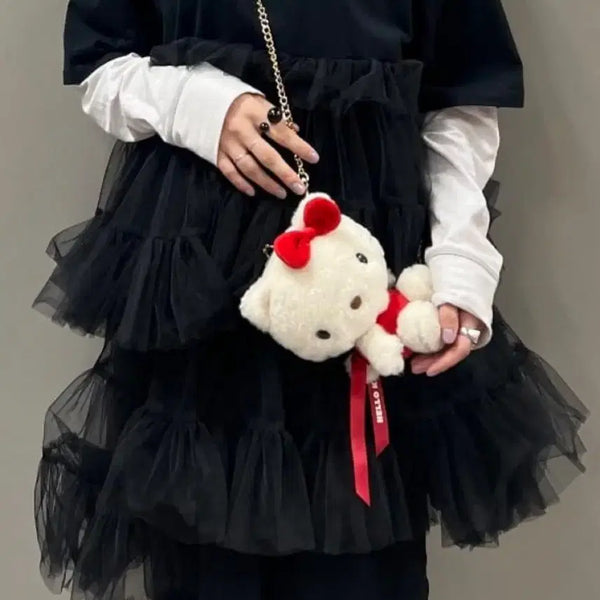 [BUNJANG] BEAMS x Hello Kitty Collaboration Plush Bag / 빔즈X헬로키티 콜라보 인형백
