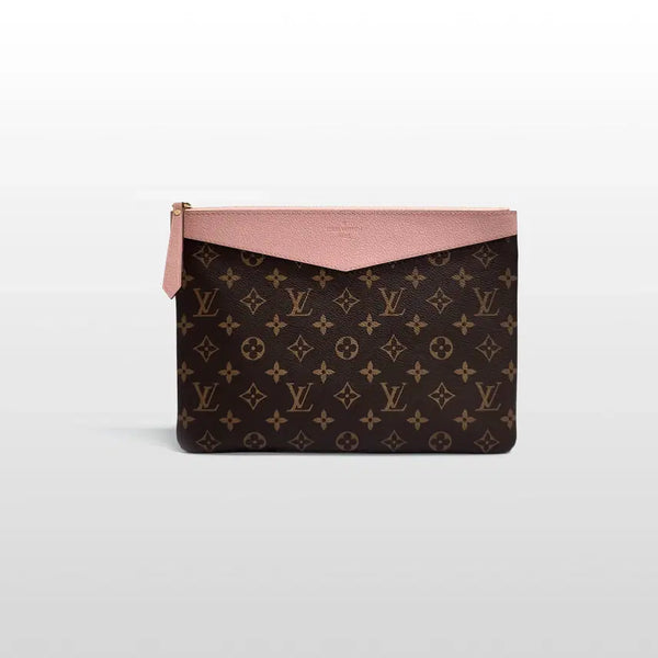 [BUNJANG] Louis Vuitton Monogram Canvas Daily Clutch Pink M62942 / 루이비통 모노그램 캔버스 데일리 클러치 핑크 M62942