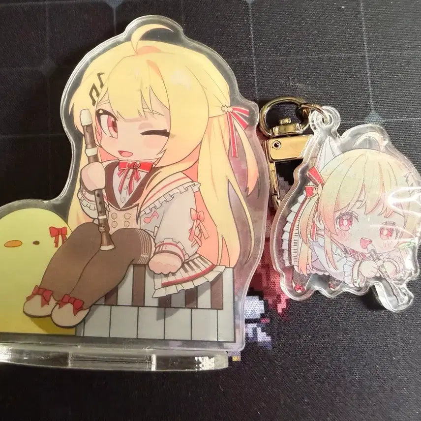 [BUNJANG] Otonose Kanade Acrylic Stand & Keychain Set / 홀로라이브 비공식 오토노세 카나데 아크릴 세트