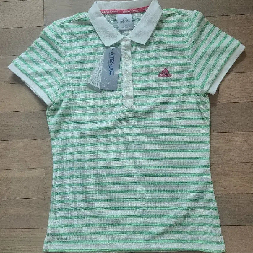 [BUNJANG] Adidas Striped Short Sleeve T-Shirt Size 95 / 당일발송)95.아디다스 스트라이프 반팔티셔츠