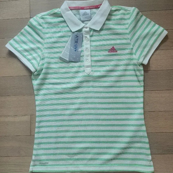 [BUNJANG] Adidas Striped Short Sleeve T-Shirt Size 95 / 당일발송)95.아디다스 스트라이프 반팔티셔츠