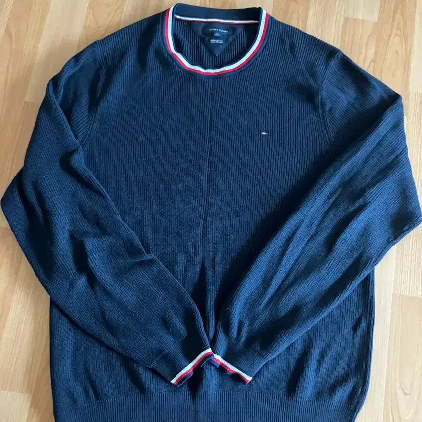 [BUNJANG] Tommy Hilfiger Cotton Knit Sweater / 타미힐피거 니트