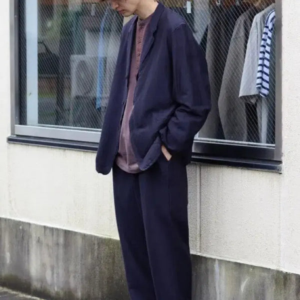 [BUNJANG] COMOLI Silk 100% Drawstring Pants Size 2 / 21ss 코모리 실크넵 드로우스트링 팬츠 2사이즈