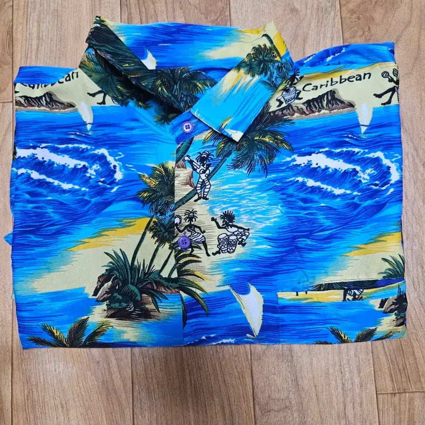 [BUNJANG] USA Hawaiian Shirt / usa 하와이안 셔츠