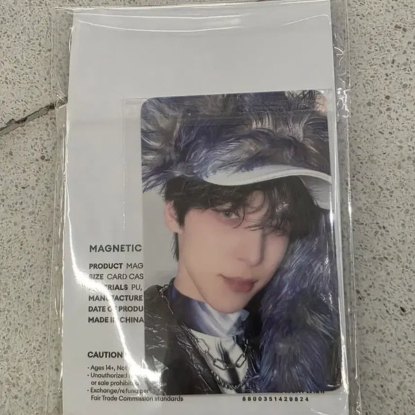[BUNJANG] ATEEZ Yunho Golden Hour 5 Photo Card Holder / 에이티즈 배드 팝업 골든아워5 윤호 ateez맥세이프 포카카드지갑양도판매