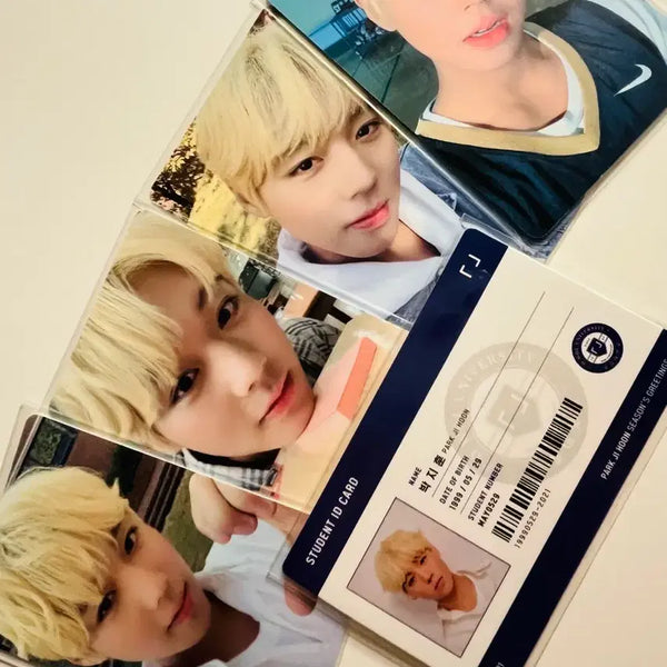 [BUNJANG] Park Ji Hoon Student ID Photocard / 박지훈 굿즈