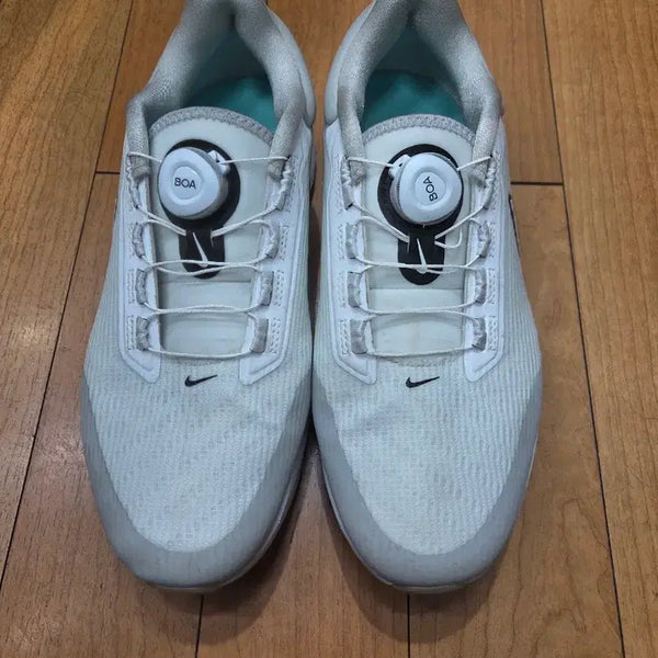 [BUNJANG] Nike Boa Golf Shoes White / 나이키 보아 골프화 화이트