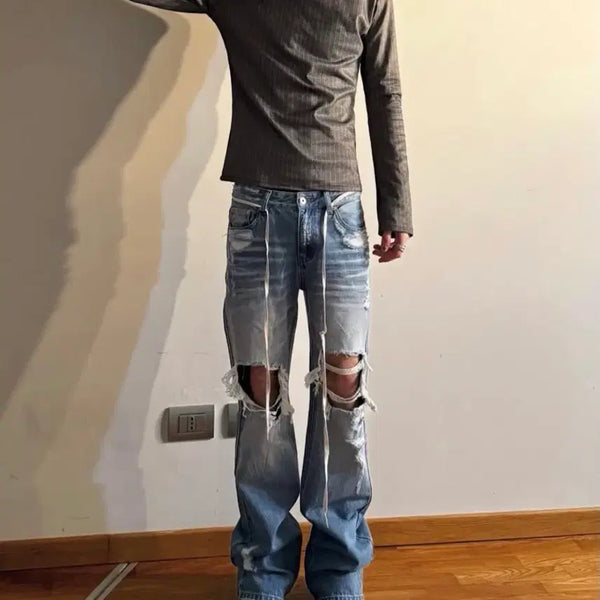 [BUNJANG] Life is hell Cowboy Denim Jeans / Life is hell 카우보이 데님