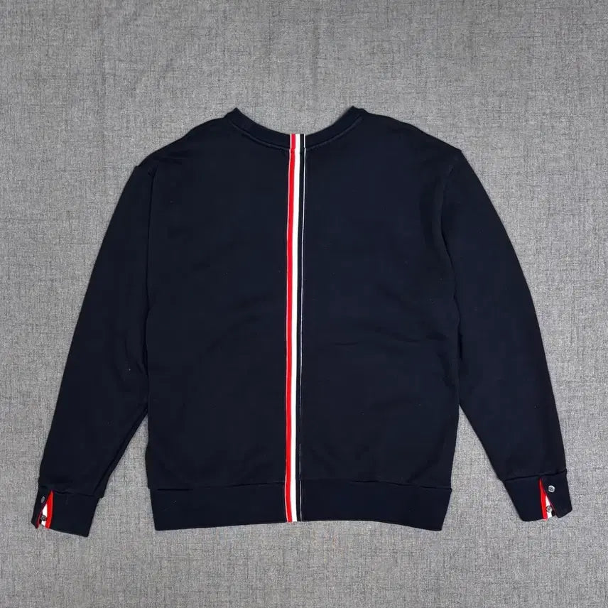 [BUNJANG] Thom Browne Back Stripe Sweatshirt Size 5 / 톰브라운 루프백 백삼선 삼선 스트라이프 맨투맨