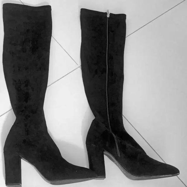 [BUNJANG] Velvet Shoes (230mm) New / 벨벳 구두 새상품 판매