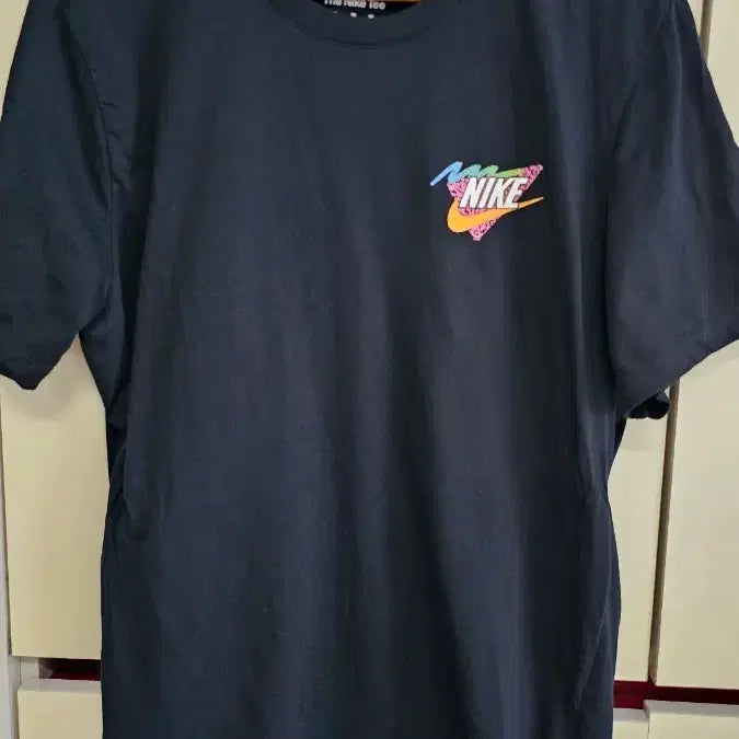 [BUNJANG] Nike Black Short Sleeve T-Shirt Unisex / 나이키 반팔 티셔츠 블랙 남100~ 여105 공용