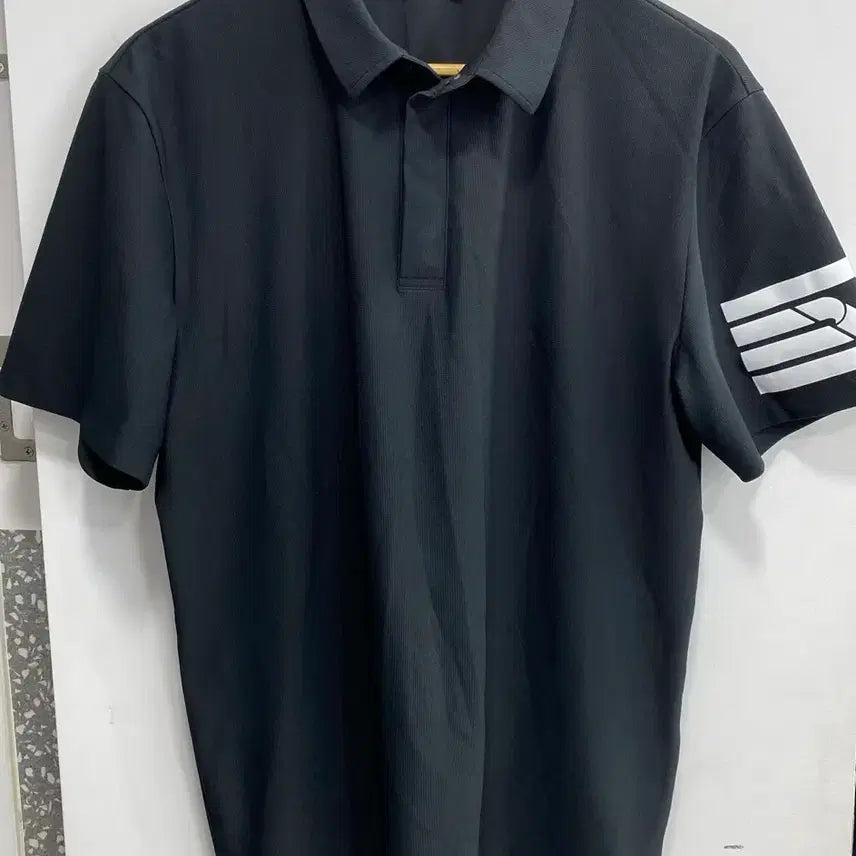 [BUNJANG] Southcape Premium Golf Polo Shirt Black (L-XL) / [L~정핏XL/상태우수] 정품 사우스케이프 고급 골프 카라티 블랙