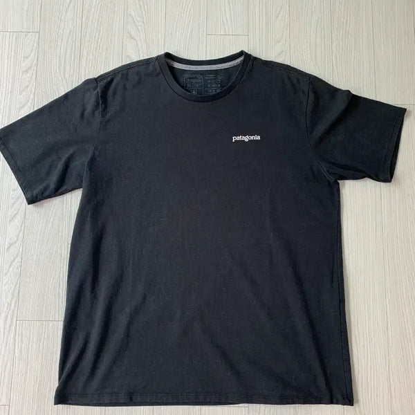 [BUNJANG] Patagonia Short Sleeve T-Shirt Black / 파타고니아 반팔티 블랙