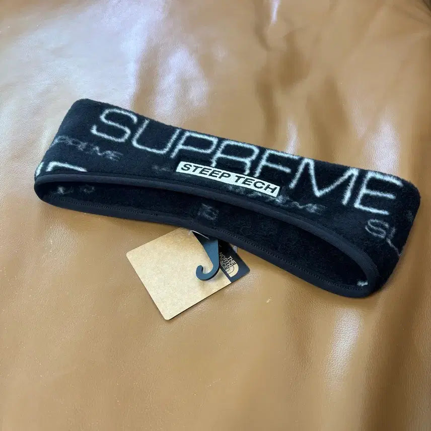 [BUNJANG] Supreme x The North Face Steep Tech Headband Black FW21 / 슈프림 노스페이스 스팁 테크 헤어밴드 블랙 21FW
