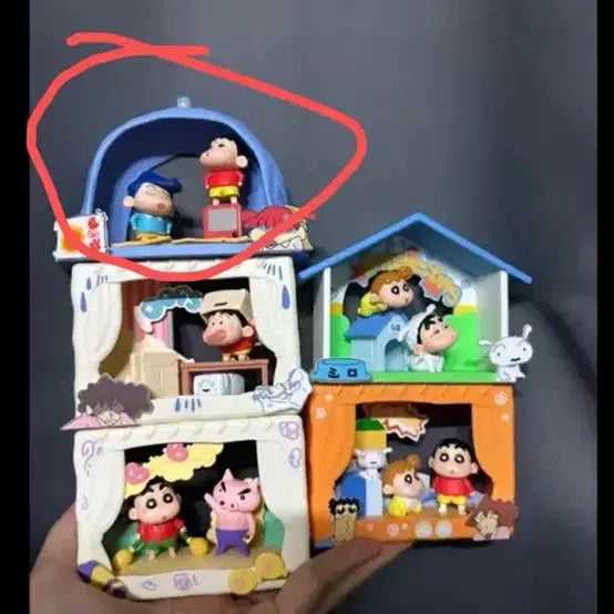 [BUNJANG] Pop Mart Crayon Shin-chan Dream Theater Figure / 팝마트 짱구 동심극장 피규어