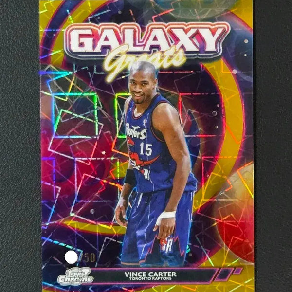 [BUNJANG] Tops Chrome Cosmic Vince Carter Limited Edition Gold Card / 탑스크롬 코스믹 빈스카터 50한정 골드
