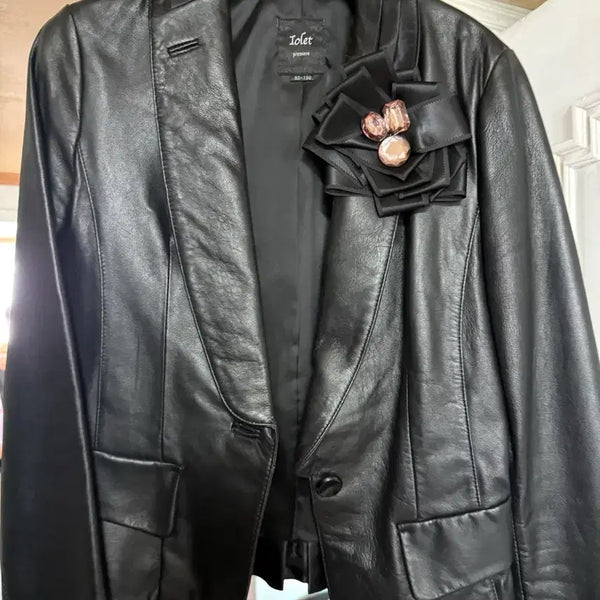 [BUNJANG] Women's Genuine Leather Jacket / <새상품 > 여자 양가죽 자켓 판매합니다
