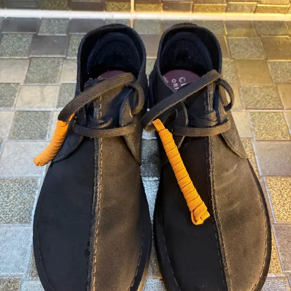 [BUNJANG] Clarks Desert Trek Black Suede Shoes UK 8 / 클락스 데저트 트랙 블랙 스웨이드 uk8