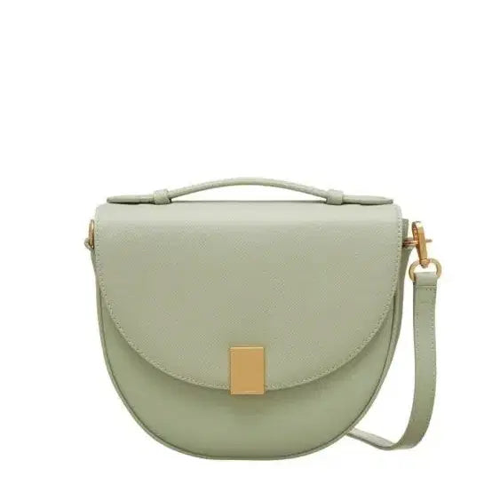[BUNJANG] Couronne Saddle Bag Leather Shoulder Crossbody Tote Bag / [쿠론] 새들백 숄더백 크로스백 토트백 가방 / 코치 토리버치 메트로시티