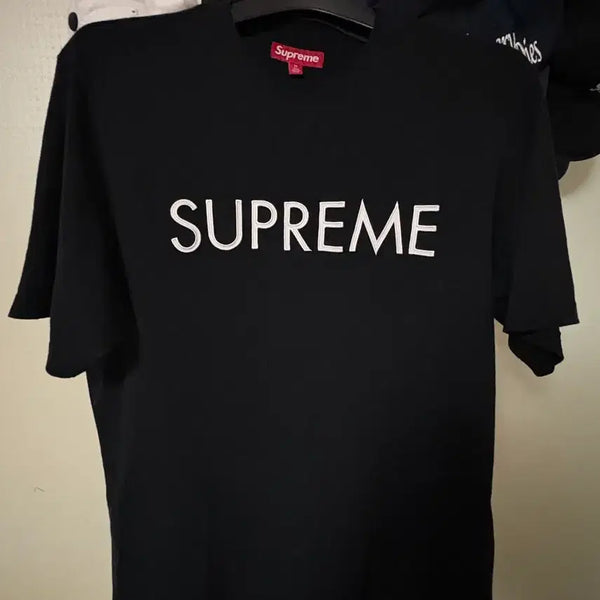 [BUNJANG] Supreme Capital Short Sleeve T-shirt (Size M) / 슈프림 캐피탈 숏 슬리브