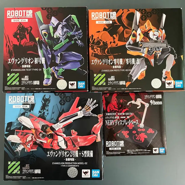[BUNJANG] Robot Spirits Evangelion Unit-01, Unit-00, Unit-02 Opened / 로봇혼 에반게리온 초호기 0호기 2호기 개봉 양품