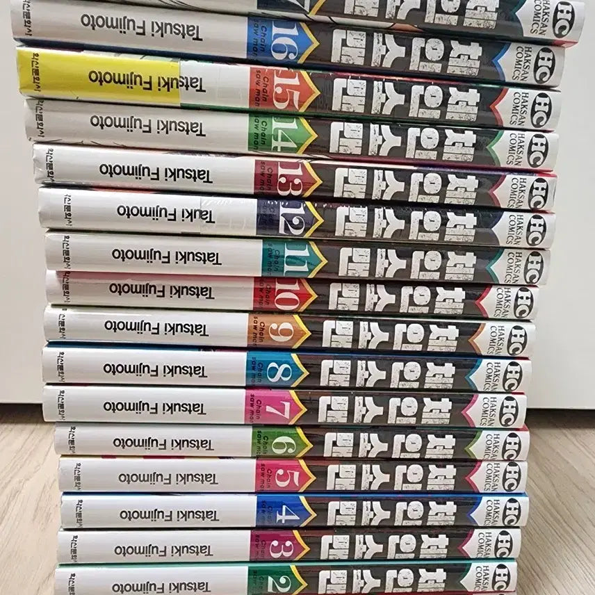 [BUNJANG] Chainsaw Man Manga Volume 1-17 (Sealed) / 미개봉 만화책 체인소맨 판매합니다