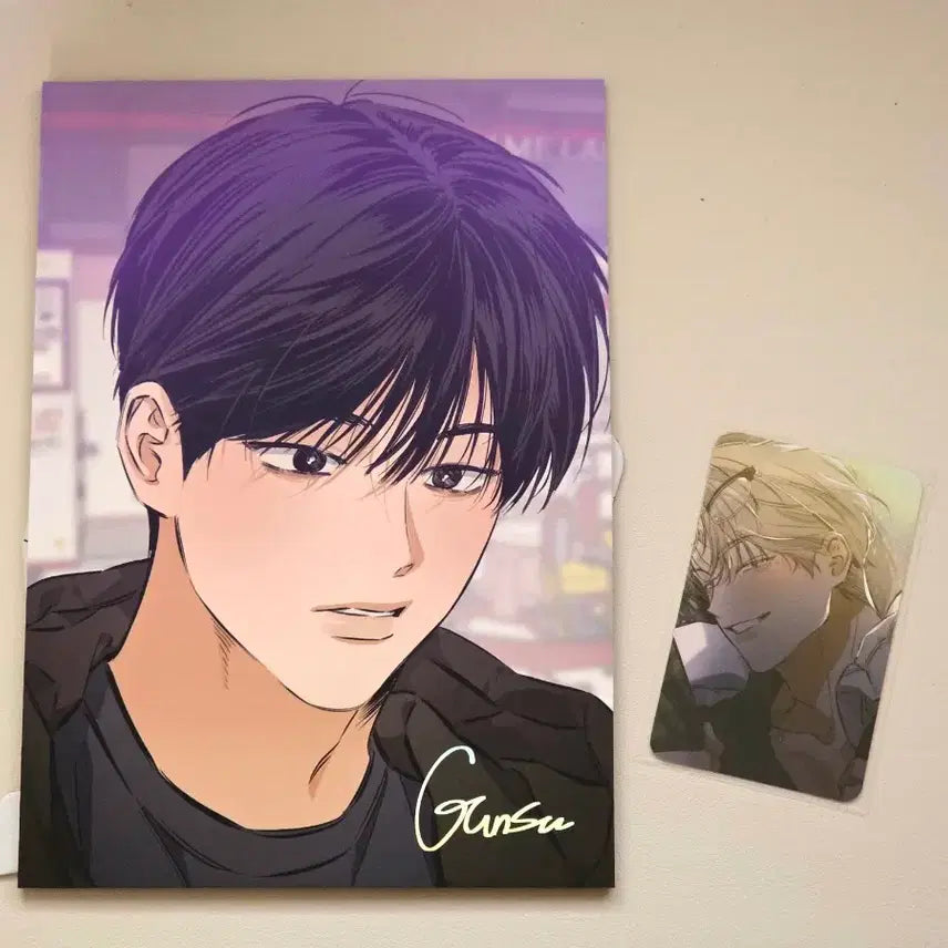 [BUNJANG] Mofun Stage Behind Callcard A5 Illustration Set + Birthday Photocard Bundle / 모펀 스테이지 비하인드 콜카 A5 일러스트 1종 + 생일 포카 양도