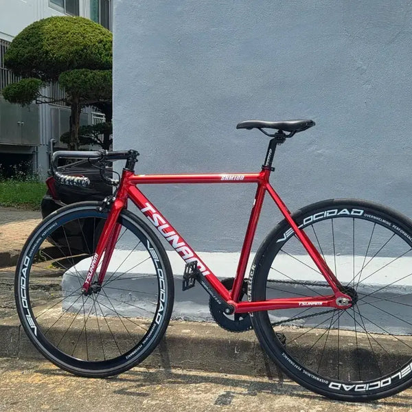 [BUNJANG] Tsunami SMM1000 Red Wine Medium Bicycle / 쓰나미smm1000
