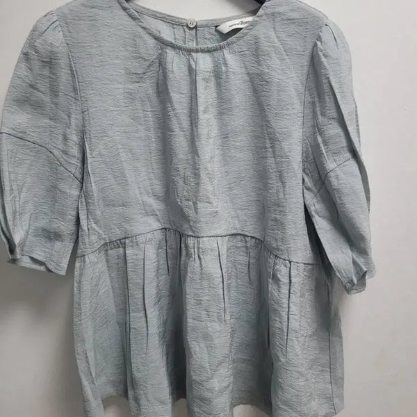 [BUNJANG] ROEM Short Sleeve Blouse / 로엠 반팔 블라우스