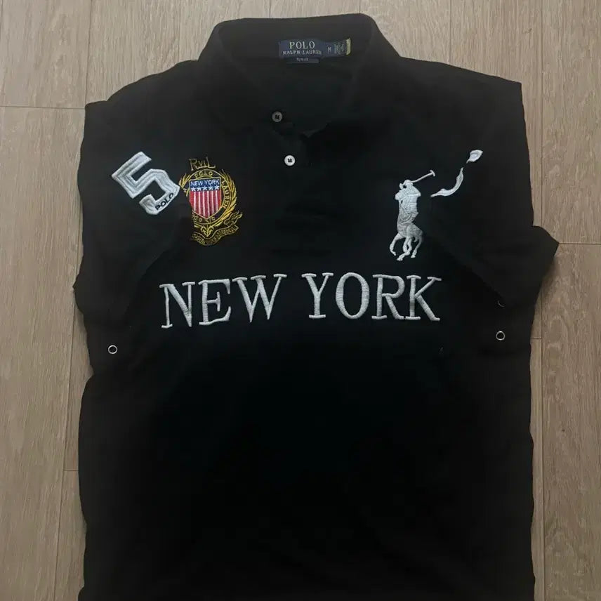 [BUNJANG] Polo Ralph Lauren New York Big Pony T-Shirt M / 폴로 뉴욕 빅포니 M사이즈