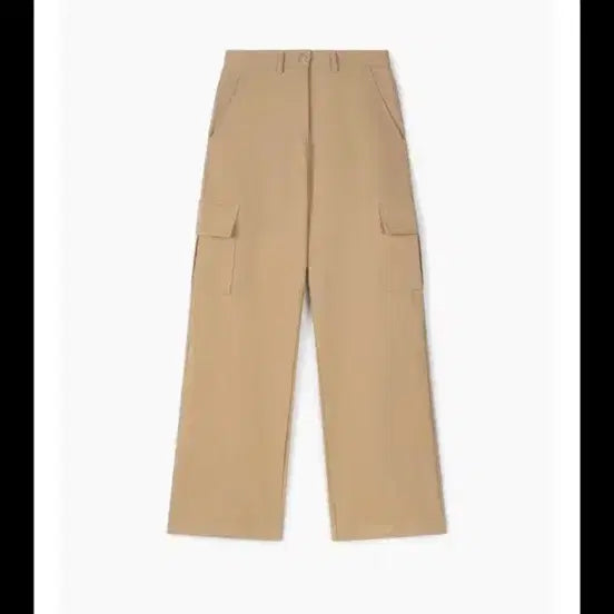 [BUNJANG] Lazy Style Deep Cargo Pants Ivory S / 레이지샵 딥카고팬츠 아이보리 s