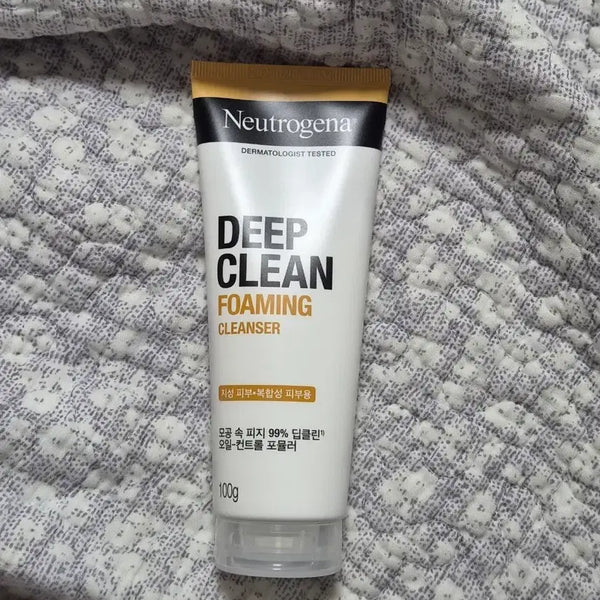 [BUNJANG] Neutrogena Deep Clean Foaming Cleanser 100g / 뉴트로지나 딥클린 포밍 클렌저