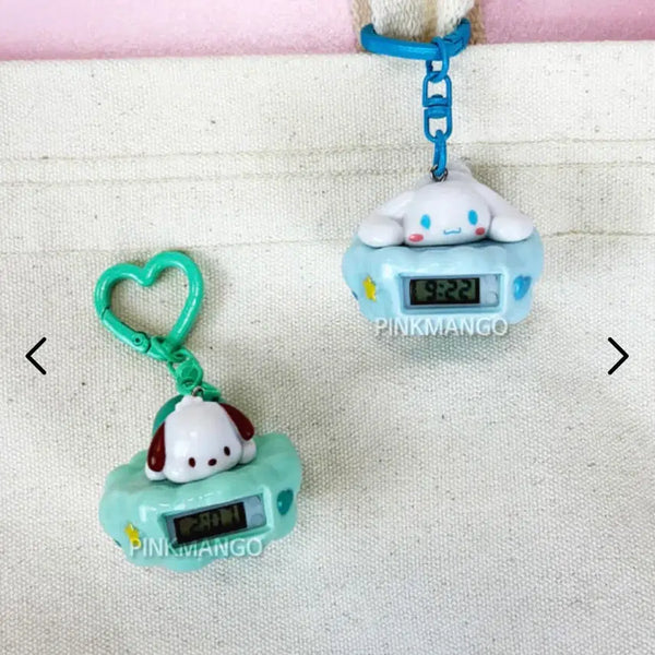 [BUNJANG] Sanrio Cinnamoroll Watch Keychain / [새상품] 산리오 시나모롤 시계 키링